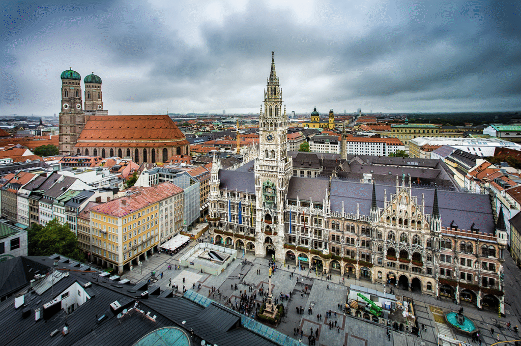 النمسا والتشيك من ميونخ