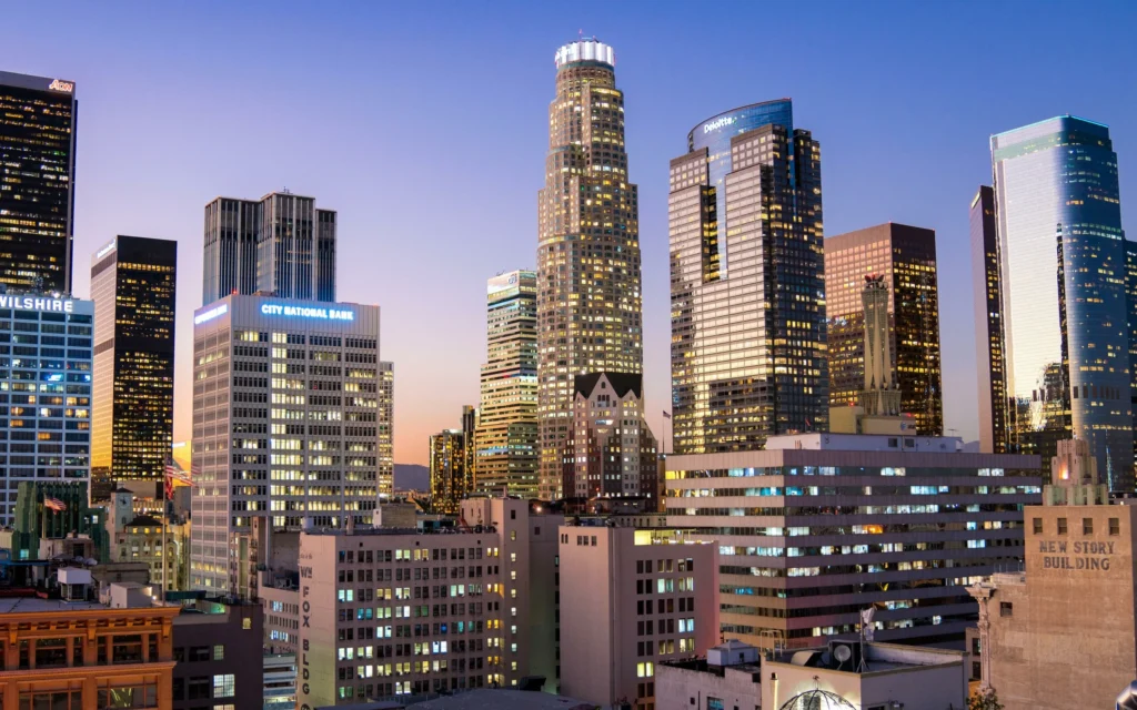 لوس أنجلوس ولاس فيغاس مع الحدائق الوطنية