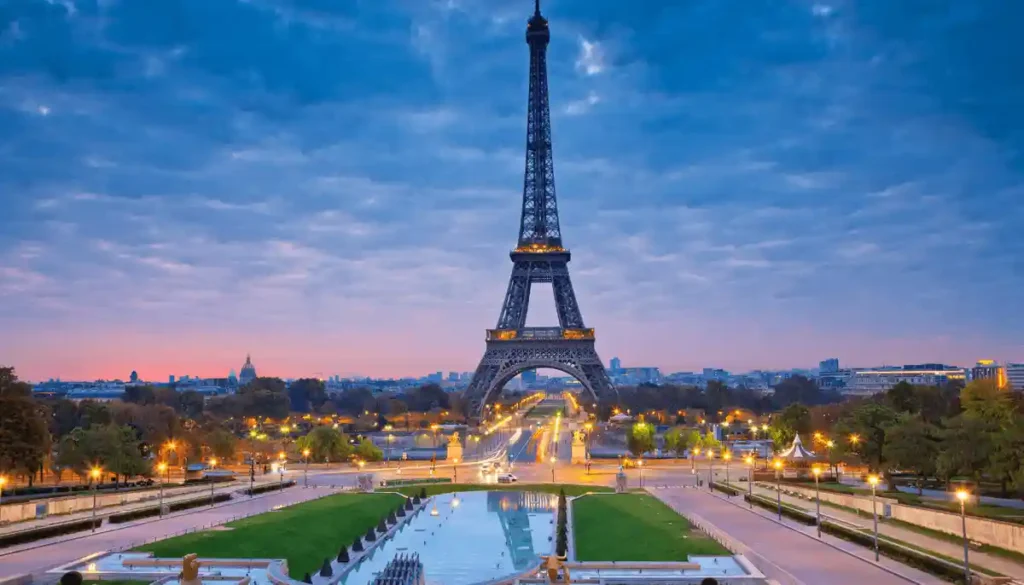 لندن الى باريس