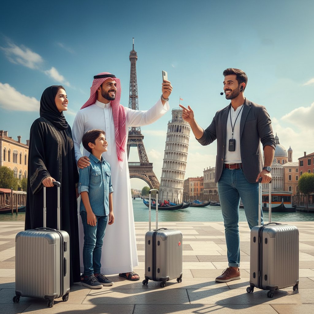 رحلات مع مرشد عربي