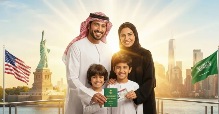 فيزا امريكا للسعوديين