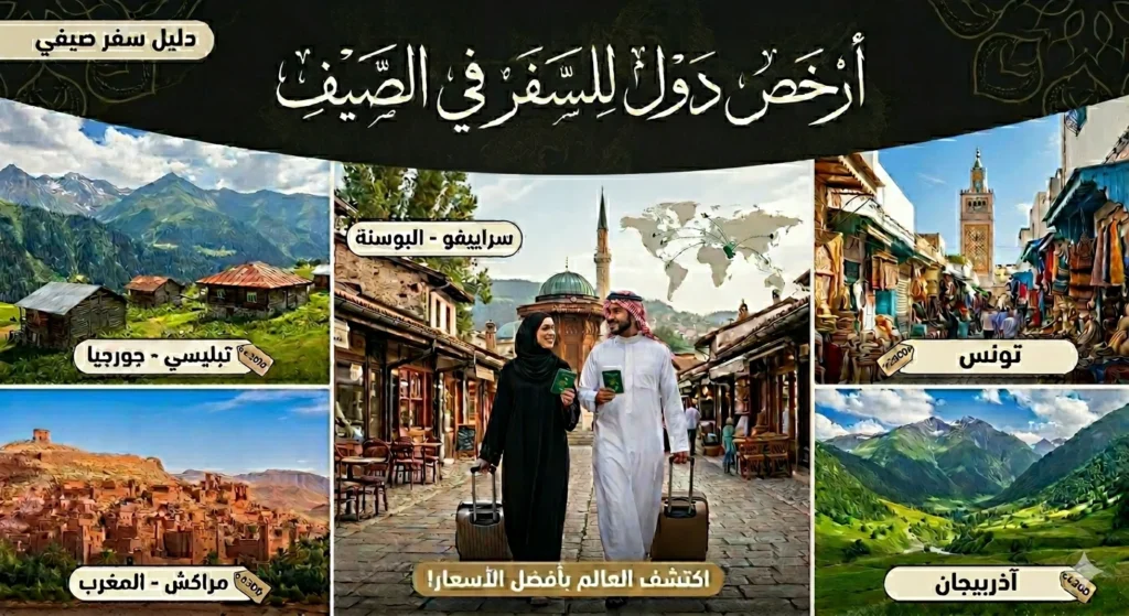 دول رخيصة للسفر في الصيف