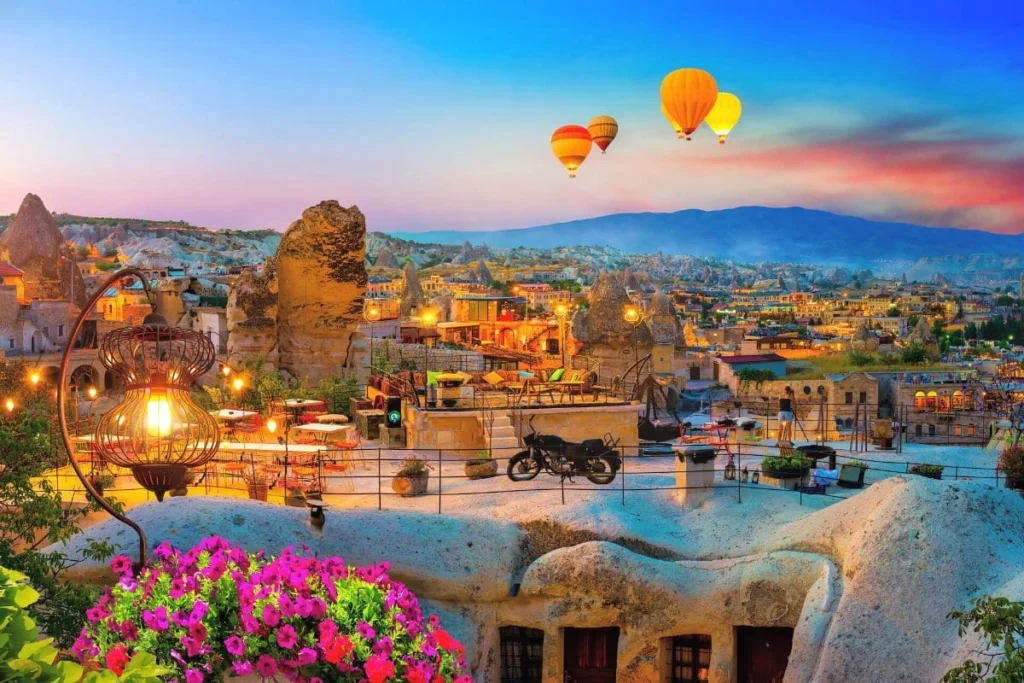 جدول سياحي في تركيا