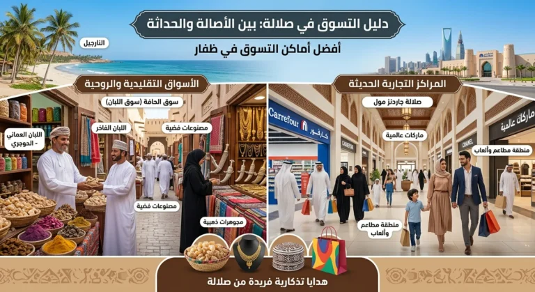 أفضل أماكن التسوق في صلالة
